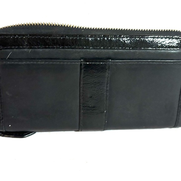 Coach vintage Black Leather Wallet - Picture 2 of 6